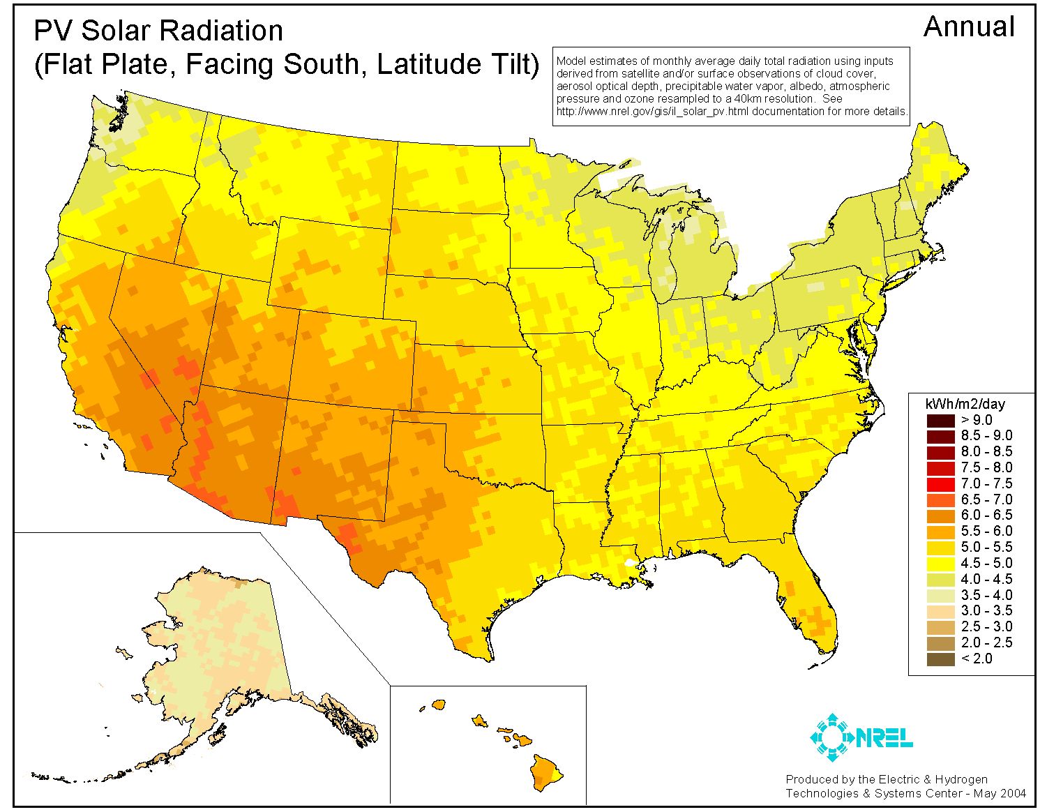 Solar Energy Map